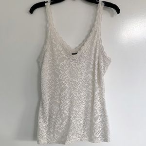 White House Black Market Lace Tank